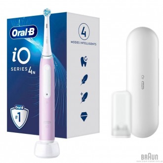 Електрична зубна щітка Oral-B iO Series Pink 4N IOG4-1A6-1DK рожева. Київ. фото 1 Електрична зубна щітка Oral-B iO Series Pink 4N IOG4-1A6-1DK рожева. Київ. фото 1