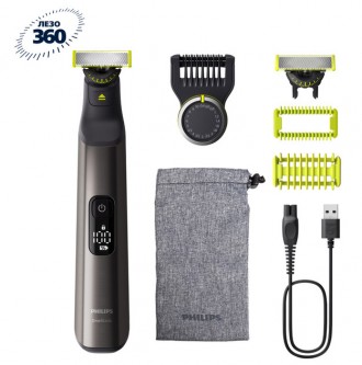Электростанок Philips OneBlade Pro 360 QP6552-15 чорний. Київ. фото 1 Электростанок Philips OneBlade Pro 360 QP6552-15 чорний. Київ. фото 1