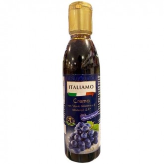 Крем соус з Бальзамічним оцтом Italiamo Crema con Aceto Balsamico di Modena igp . Ужгород. фото 1 Крем соус з Бальзамічним оцтом Italiamo Crema con Aceto Balsamico di Modena igp . Ужгород. фото 1