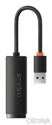 Baseus Lite Series USB do RJ45, 100Mbps (Black)