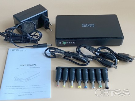 ДБЖ SHANQIU FX5-12 для роутера Wi-Fi оптики UPS ИБП 5/9/12 В 10000мАг