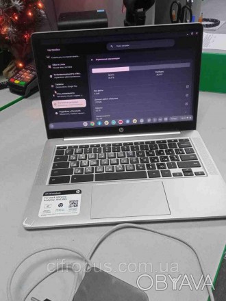 Ноутбук Б/У HP Chromebook 14a-nb0013dx (AMD 3015Ce 1.2GHz/RAM 4Gb/eMMC 64Gb/AMD 