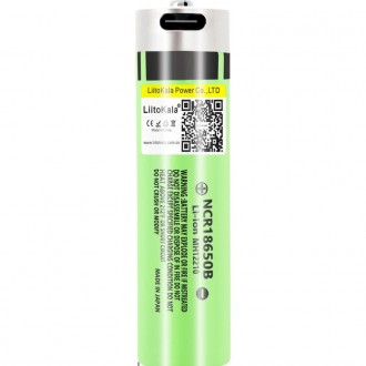 Акумулятор LiitoKala Lii-USB-34B 18650 3400mah. Полтава. фото 1 Акумулятор LiitoKala Lii-USB-34B 18650 3400mah. Полтава. фото 1