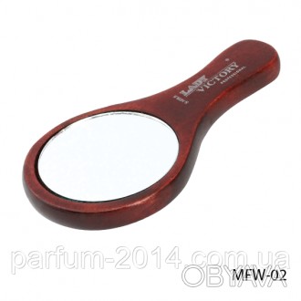  Зеркало косметическое компактное MFW-02 Зеркало косметическое на деревянной осн. . фото 1