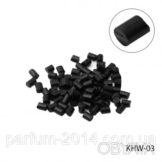 Кератин KHW-03 в гранулах, цвет — черный (5г в пак), 
Кератин применяется в техн. . фото 1
