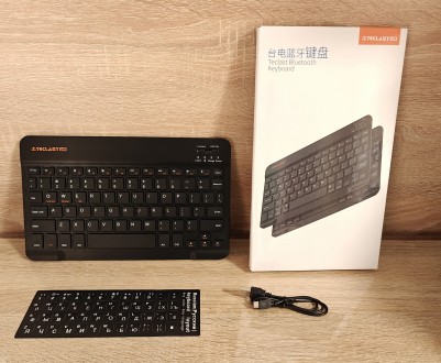 Bluetooth клавиатура Teclast K10 + наклейки.. Киев. фото 1 Bluetooth клавиатура Teclast K10 + наклейки.. Киев. фото 1