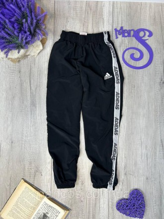 Спортивные штаны для мальчика Adidas черные Размер 134 (9 лет). Кривой Рог. фото 1 Спортивные штаны для мальчика Adidas черные Размер 134 (9 лет). Кривой Рог. фото 1