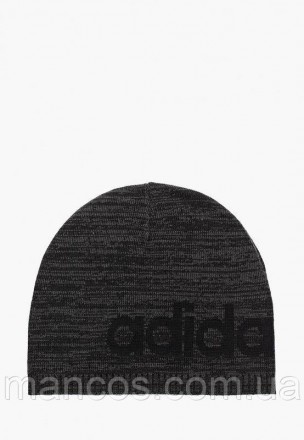 Шапка для мальчика Adidas демисезонная трикотажная цвет серый с черным Размер 55. Кривой Рог. фото 1 Шапка для мальчика Adidas демисезонная трикотажная цвет серый с черным Размер 55. Кривой Рог. фото 1