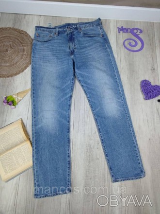 Мужские джинсы Levi's Premium голубые Размер 36 (XL)