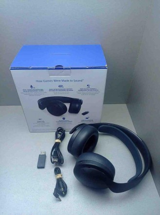 Наушники Bluetooth-гарнитура Б/У Sony PlayStation 5 Pulse 3D. Киев. фото 1 Наушники Bluetooth-гарнитура Б/У Sony PlayStation 5 Pulse 3D. Киев. фото 1