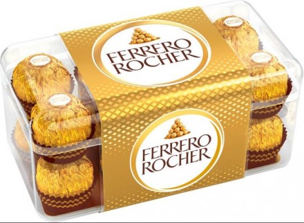 Конфеты Ferrero Rocher T16 200 г (20). Харків. фото 1 Конфеты Ferrero Rocher T16 200 г (20). Харків. фото 1