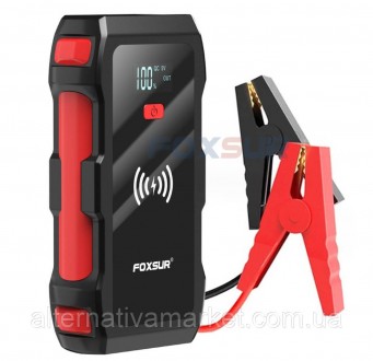 Пускозарядний пристрій "Foxsur FJS-700", Бустер для авто Jump Starter (26800 mAh. Киев. фото 1 Пускозарядний пристрій "Foxsur FJS-700", Бустер для авто Jump Starter (26800 mAh. Киев. фото 1