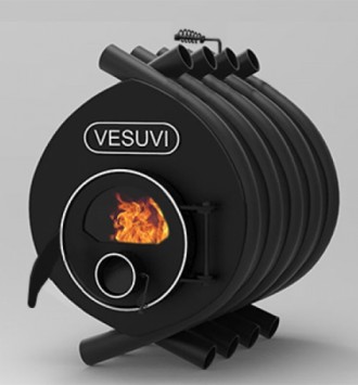 Піч Булер'ян VESUVI classic О2 зі склом. Київ. фото 1 Піч Булер'ян VESUVI classic О2 зі склом. Київ. фото 1