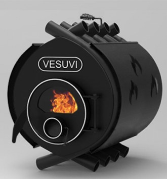 Піч Булер'ян VESUVI classic О2 зі склом+захисний кожух. Київ. фото 1 Піч Булер'ян VESUVI classic О2 зі склом+захисний кожух. Київ. фото 1