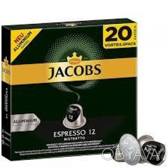 
Jacobs Espresso 12 Ristretto Кофе в капсулах, 20 штук
Является результатом элег. . фото 1