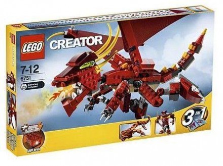 Конструктор LEGO Creator Вогняна легенда (6751). Киев. фото 1 Конструктор LEGO Creator Вогняна легенда (6751). Киев. фото 1