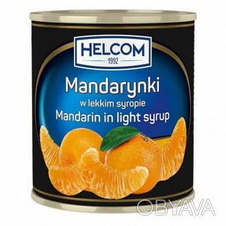 Мандарини дольками консервовані Helcom Mandarynki w lekkim syropie segmenty Mand. . фото 1 Мандарини дольками консервовані Helcom Mandarynki w lekkim syropie segmenty Mand. . фото 1