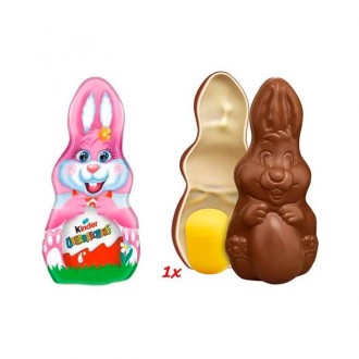Шоколадна фігурка Пасхальний Зайчик з іграшкою Kinder Surprise Easter Bunny Girl. Ужгород. фото 1 Шоколадна фігурка Пасхальний Зайчик з іграшкою Kinder Surprise Easter Bunny Girl. Ужгород. фото 1