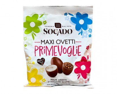 Яйця Шоколадні Великодні Socado Primevoglie Maxi Ovetti Praline Assortite Сокадо. Ужгород. фото 1 Яйця Шоколадні Великодні Socado Primevoglie Maxi Ovetti Praline Assortite Сокадо. Ужгород. фото 1