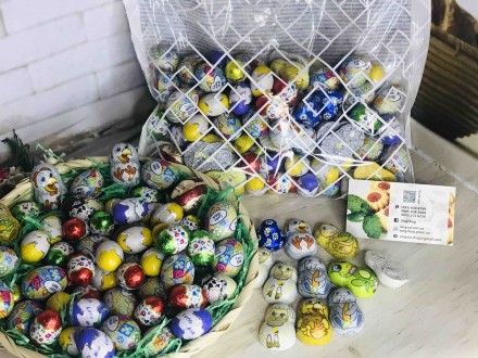 Шоколадні яєчка та фігурки Laica . Італія 850 uhfv. Ужгород. фото 1 Шоколадні яєчка та фігурки Laica . Італія 850 uhfv. Ужгород. фото 1