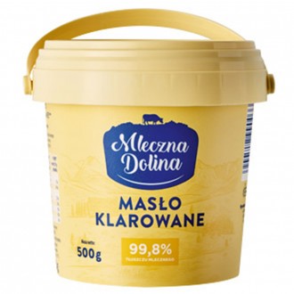 Масло топлене ГХІ, Mleczna Dolina, Maslo KLAROVANE 99.8% молочного жиру, 500 г. Ужгород. фото 1 Масло топлене ГХІ, Mleczna Dolina, Maslo KLAROVANE 99.8% молочного жиру, 500 г. Ужгород. фото 1