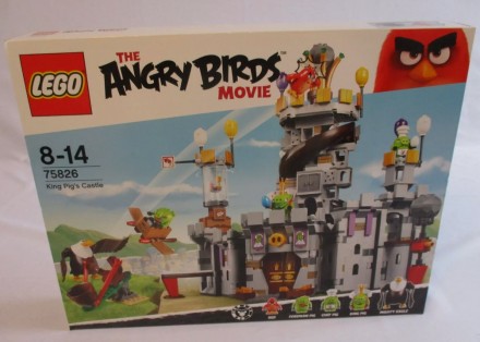 Лего Lego Angry Birds Замок Короля свинок 75826 King Pig's Castle. Киев. фото 1 Лего Lego Angry Birds Замок Короля свинок 75826 King Pig's Castle. Киев. фото 1
