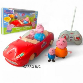 Игровой набор - автомобиль на радиоуправлении и 4 фигурки "Свинка Пеппа" (Peppa . Київ. фото 1 Игровой набор - автомобиль на радиоуправлении и 4 фигурки "Свинка Пеппа" (Peppa . Київ. фото 1
