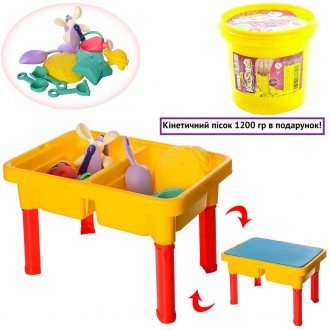 *Столик-песочница “Sand&Water Play Table” + песок 1200 гр арт. HG-156/KS-01-04/1. Київ. фото 1 *Столик-песочница “Sand&Water Play Table” + песок 1200 гр арт. HG-156/KS-01-04/1. Київ. фото 1
