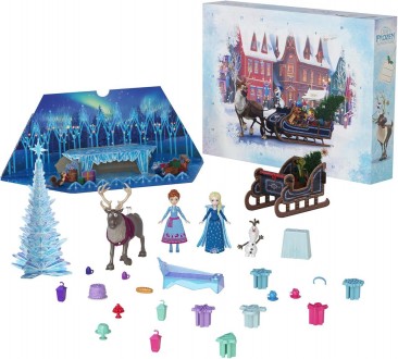 Адвент календар Крижане серце Advent Calendar Frozen Little Anna and Elsa Mattel. Киев. фото 1 Адвент календар Крижане серце Advent Calendar Frozen Little Anna and Elsa Mattel. Киев. фото 1