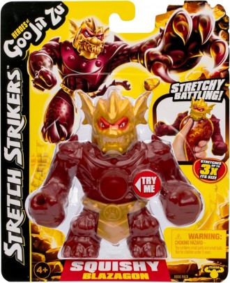 Фігурка тягнучка стретч антистрес Гуджитсу Heroes of Goo Jit Zu Блейзагон Stretc. Киев. фото 1 Фігурка тягнучка стретч антистрес Гуджитсу Heroes of Goo Jit Zu Блейзагон Stretc. Киев. фото 1