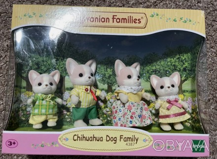 Ігровий набір Сім'я Чіхуахуа Calico Critters Sylvanian Families Chihuahua Dog Fa. . фото 1
Сім'я Чіхуахуа готова до ігор! На них одягнені милі костюми, так що дорослі та . . фото 1
