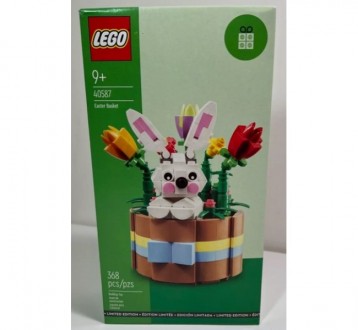 Конструктор Лего Lego Iconic Easter Basket 40587 Великодній кошик з кроликом. Киев. фото 1 Конструктор Лего Lego Iconic Easter Basket 40587 Великодній кошик з кроликом. Киев. фото 1