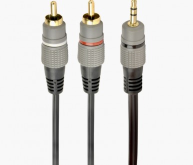 Кабель 3,5 Mini Jack - 2 RCA (1,5 мм). Киев. фото 1 Кабель 3,5 Mini Jack - 2 RCA (1,5 мм). Киев. фото 1