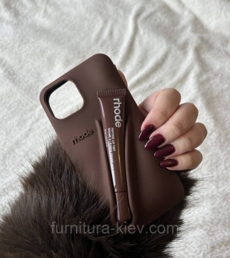 Чехол rhode з коробкой и блеском Iphone 14 pro Rhode Fall Lip Case Espresso. Київ. фото 1 Чехол rhode з коробкой и блеском Iphone 14 pro Rhode Fall Lip Case Espresso. Київ. фото 1
