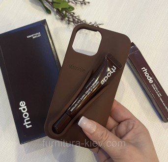 КОМПЛЕКТ чехол rhode з коробкой и блеском Iphone 16 Rhode Fall Lip Case Espresso. Київ. фото 1 КОМПЛЕКТ чехол rhode з коробкой и блеском Iphone 16 Rhode Fall Lip Case Espresso. Київ. фото 1