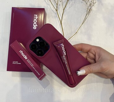Чехол з блиском на iPhone Iphone 14 Rhode Fall Lip Case Raspberry Jelly. Київ. фото 1 Чехол з блиском на iPhone Iphone 14 Rhode Fall Lip Case Raspberry Jelly. Київ. фото 1