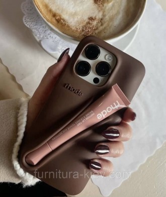 Чехол rhode без блеска на Iphone 15 Pro max Rhode Fall Lip Case Espresso. Київ. фото 1 Чехол rhode без блеска на Iphone 15 Pro max Rhode Fall Lip Case Espresso. Київ. фото 1