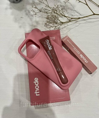 КОМПЛЕКТ чехол RHODE в цвете Ribbon з блеском для губ на iPhone 11. Київ. фото 1 КОМПЛЕКТ чехол RHODE в цвете Ribbon з блеском для губ на iPhone 11. Київ. фото 1