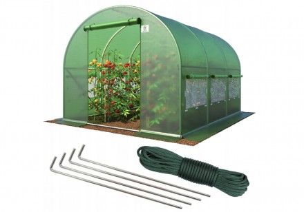 Парник теплица 6м2 Garden Rosa (300х200х200см) Польша. Киев. фото 1 Парник теплица 6м2 Garden Rosa (300х200х200см) Польша. Киев. фото 1