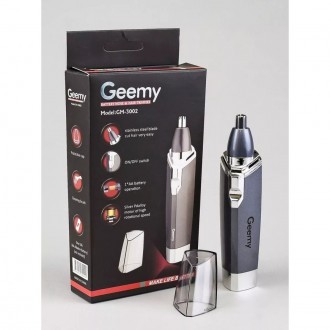 Триммер для бритья Geemy GM 3002 Серая бритва для носа и ушей, машинка для носа . Одесса. фото 1 Триммер для бритья Geemy GM 3002 Серая бритва для носа и ушей, машинка для носа . Одесса. фото 1