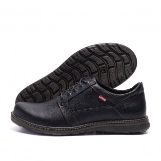 Мужские кожаные туфлі LV Black. Херсон. фото 1 Мужские кожаные туфлі LV Black. Херсон. фото 1