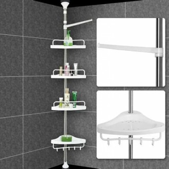 Кутова полиця для ванної Multi Corner Shelf GY-188. Одеса. фото 1 Кутова полиця для ванної Multi Corner Shelf GY-188. Одеса. фото 1