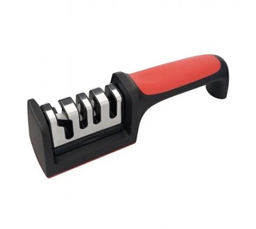 Точило для ножів і ножиць Sharpener YD-168 Чорно-червоне, ручне заточування для ножів (точило) (NS). Одеса. фото 1 Точило для ножів і ножиць Sharpener YD-168 Чорно-червоне, ручне заточування для ножів (точило) (NS). Одеса. фото 1