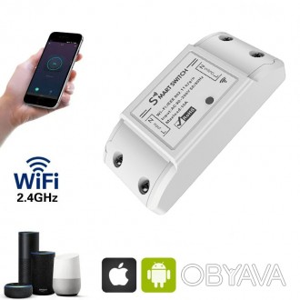 Wifi реле для умного дома Smart Breaker SS-8839-02, умный вай фай выключатель, с