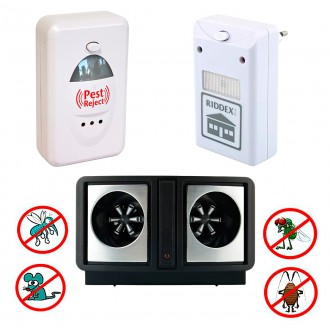 Комплект ультразвуковых отпугивателей Pest Reject, RIDDEX, Dual Sonic Pest Repel. Одесса. фото 1 Комплект ультразвуковых отпугивателей Pest Reject, RIDDEX, Dual Sonic Pest Repel. Одесса. фото 1