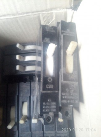 Вимикач автоматичний АЕ2044 20А складського зберігання. Харьков. фото 1