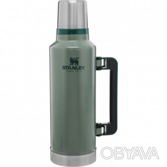 Термос Stanley Legendary Classic Hammertone Green 2,3 л