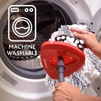Сменная насадка для швабры Vileda 167749 Turbo Microfibre
Насадка для швабры 3в1. . фото 7