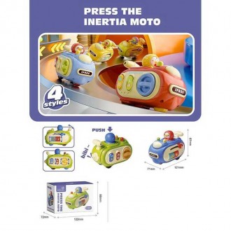 Машинка логічна LZ 015-1 (240/2) 2 види, інерційний механізм, кнопки, ролик, в коробці. Одеса. фото 1