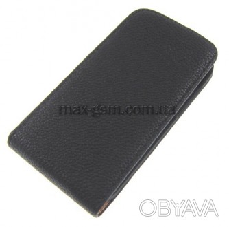Футляр книжка Leather Case HTC Desire 200 black